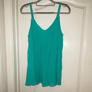 Torrid teal/turquoise tank top size 0.
